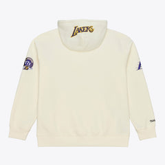 Los Angeles Lakers Hardwood Classics Chainstitch Premium Fleece Hoodie On Sale