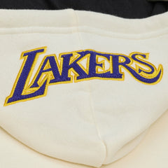 Los Angeles Lakers Hardwood Classics Chainstitch Premium Fleece Hoodie On Sale