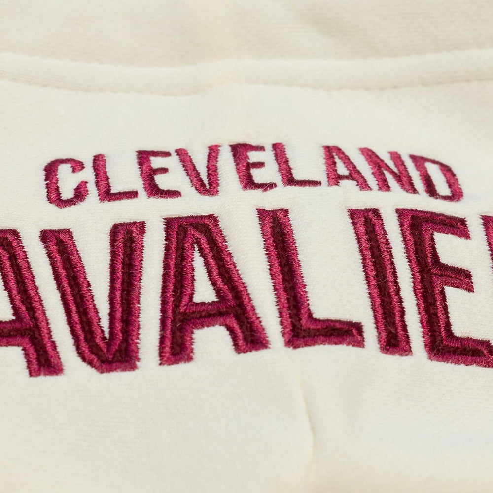 Cleveland Cavaliers Hardwood Classics Chainstitch Premium Fleece Hoodie sale On Sale