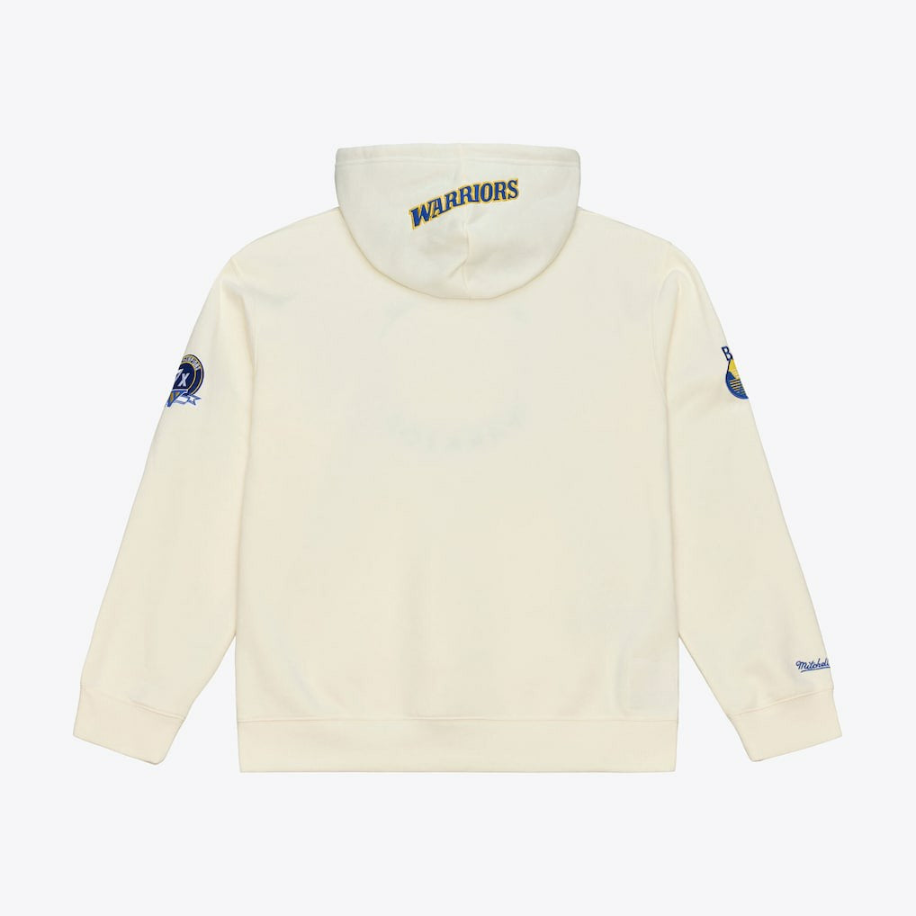 Golden State Warriors Hardwood Classics Chainstitch Premium Fleece Hoodie sale On Sale