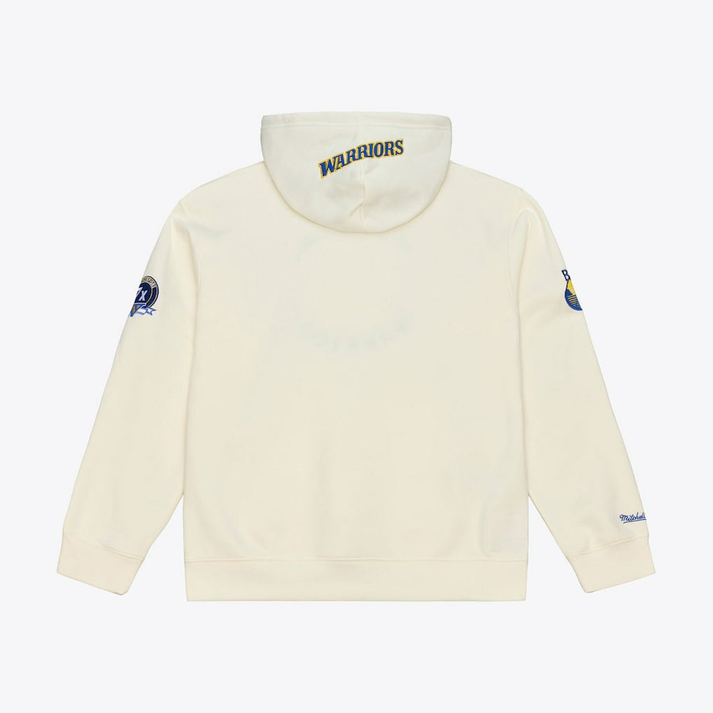 Golden State Warriors Hardwood Classics Chainstitch Premium Fleece Hoodie sale On Sale