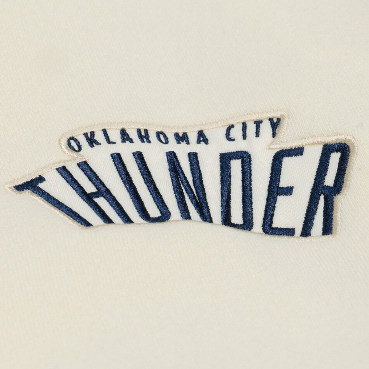 Oklahoma City Thunder Hardwood Classics Chainstitch Premium Fleece Hoodie Outlet