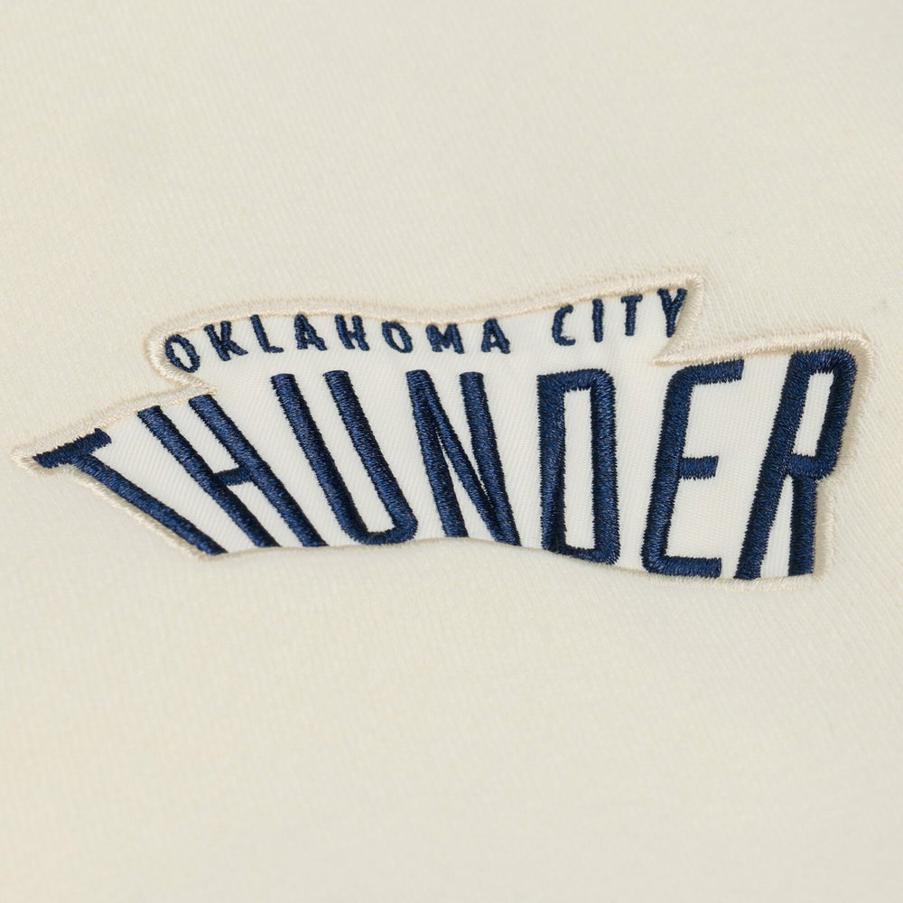 Oklahoma City Thunder Hardwood Classics Chainstitch Premium Fleece Hoodie Outlet