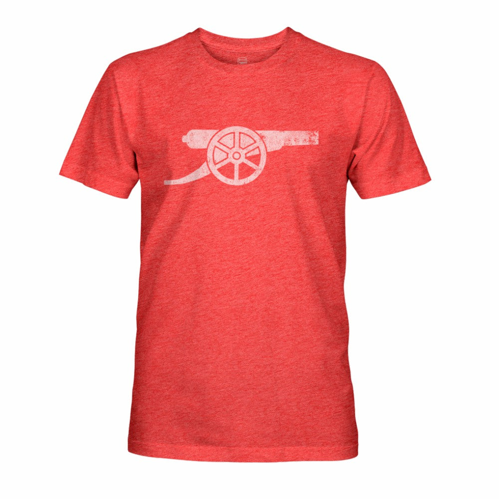 Arsenal 1863FC Mono Badge Vintage Tri-Blend T-Shirt Red