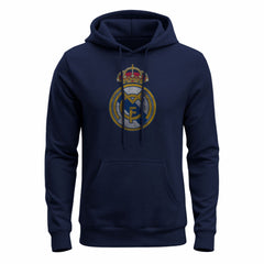 Real Madrid 1863FC Color Badge Fleece Hoodie Navy