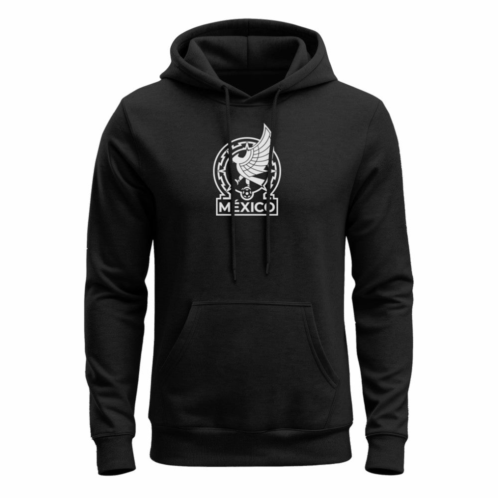 Mexico National Team 1863FC Mono Badge Fleece Hoodie Black