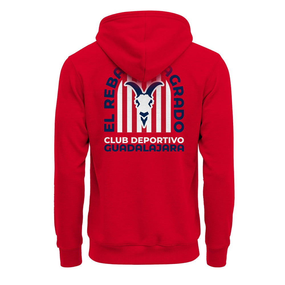 Chivas 1863FC True Glory Fleece Hoodie Red