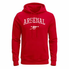 Arsenal 1863FC Athletic Wordmark Fleece Hoodie Red