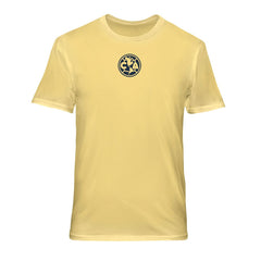 Club America 1863FC Back Wordmark Soft Wash T-Shirt Yellow
