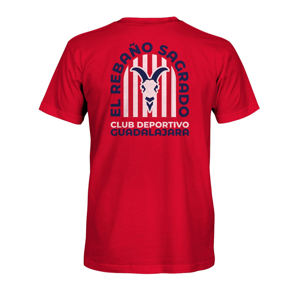 Chivas 1863FC True To Glory Heavyweight T-Shirt Red