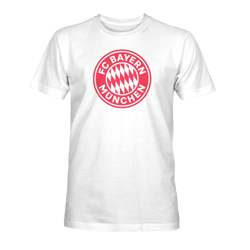 Bayern Munich 1863FC Mono Badge T-Shirt White