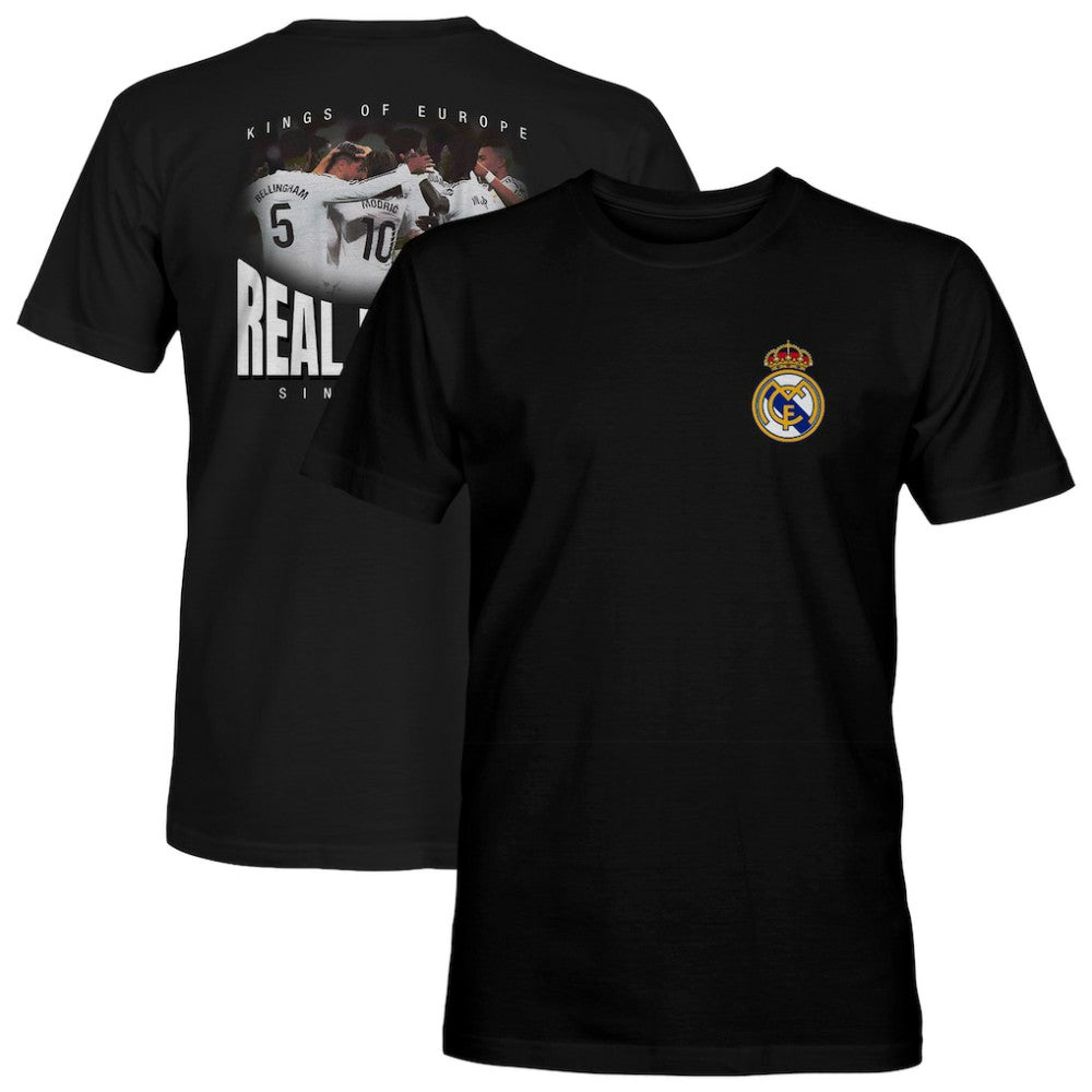 Real Madrid 1863FC Kings Heavyweight T-Shirt Black