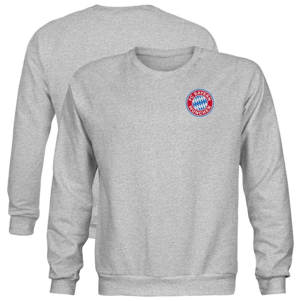 Bayern Munich 1863FC Youth Color Badge Sweatshirt Gray