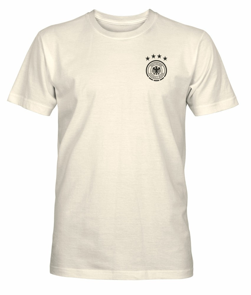 Germany National Team 1863FC Big Logo Heavyweight T-Shirt Cream