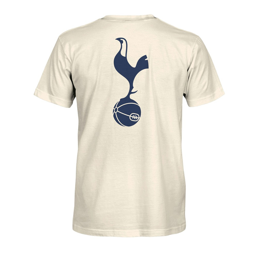 Tottenham Hotspur 1863FC Big Logo Heavyweight T-Shirt Cream