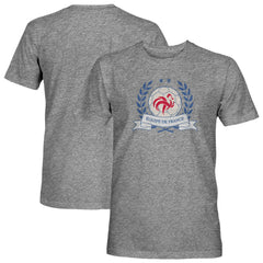 France National Team 1863FC Vintage Tri-Blend T-Shirt Gray