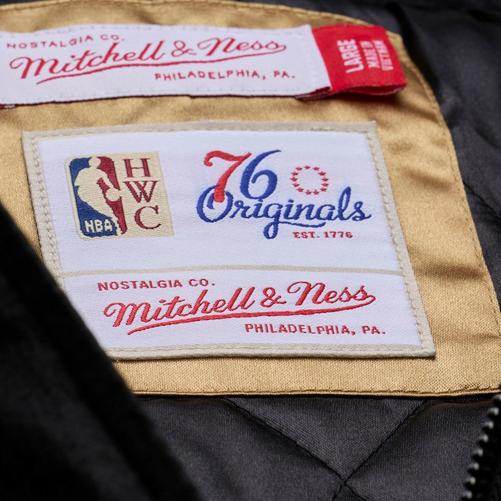 Philadelphia 76ers Hardwood Classics 76 Originals Collection Fushion Full-Snap Hoodie Jacket Online