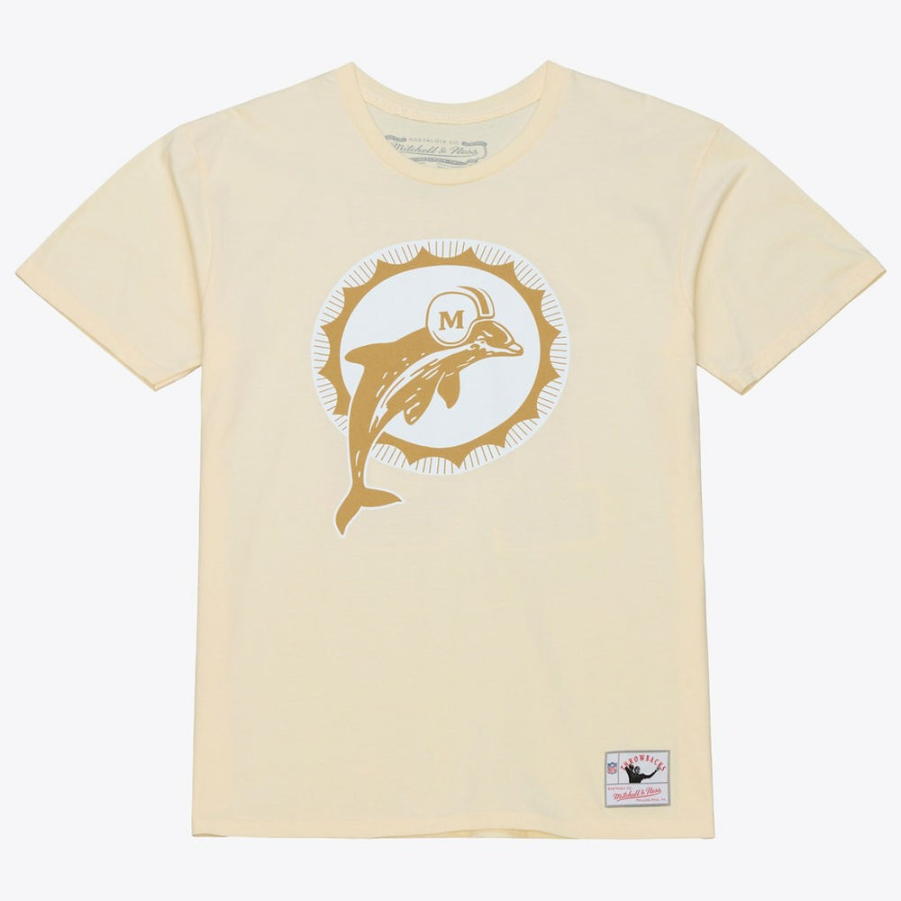 Miami Dolphins Mitchell & Ness Dan Marino  Sandman Name & Number T-Shirt