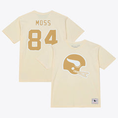 Minnesota Vikings Mitchell & Ness Randy Moss  Sandman Name & Number T-Shirt