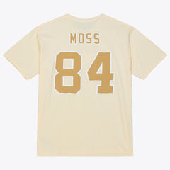 Minnesota Vikings Mitchell & Ness Randy Moss  Sandman Name & Number T-Shirt