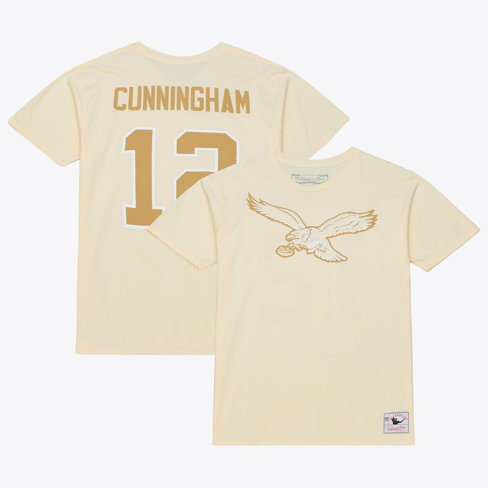 Philadelphia Eagles Mitchell & Ness Randall Cunningham  Sandman Name & Number T-Shirt