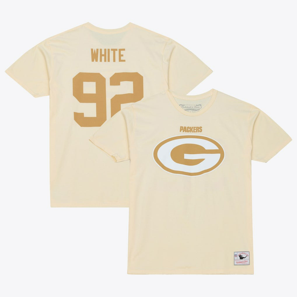 Green Bay Packers Mitchell & Ness Reggie White  Sandman Name & Number T-Shirt