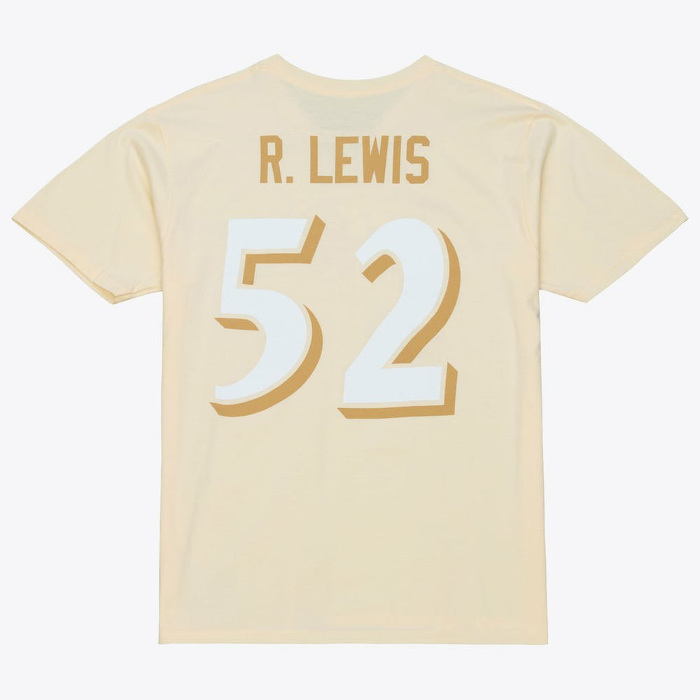 Baltimore Ravens Mitchell & Ness Ray Lewis  Sandman Name & Number T-Shirt