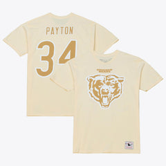 Chicago Bears Mitchell & Ness Walter Payton  Sandman Name & Number T-Shirt