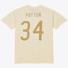 Chicago Bears Mitchell & Ness Walter Payton  Sandman Name & Number T-Shirt