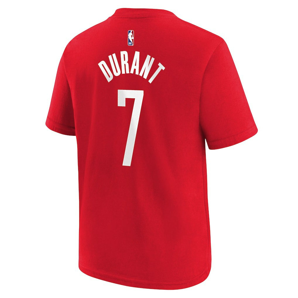 Kevin Durant Houston Rockets Youth Icon Name & Number T-Shirt Outlet