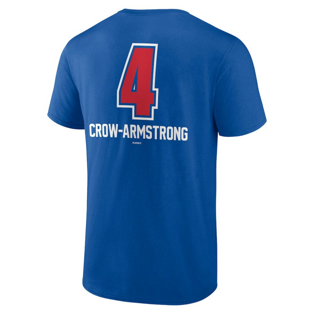 Pete Crow-Armstrong Chicago Cubs Fastball Player Name & Number T-Shirt | MLB Online