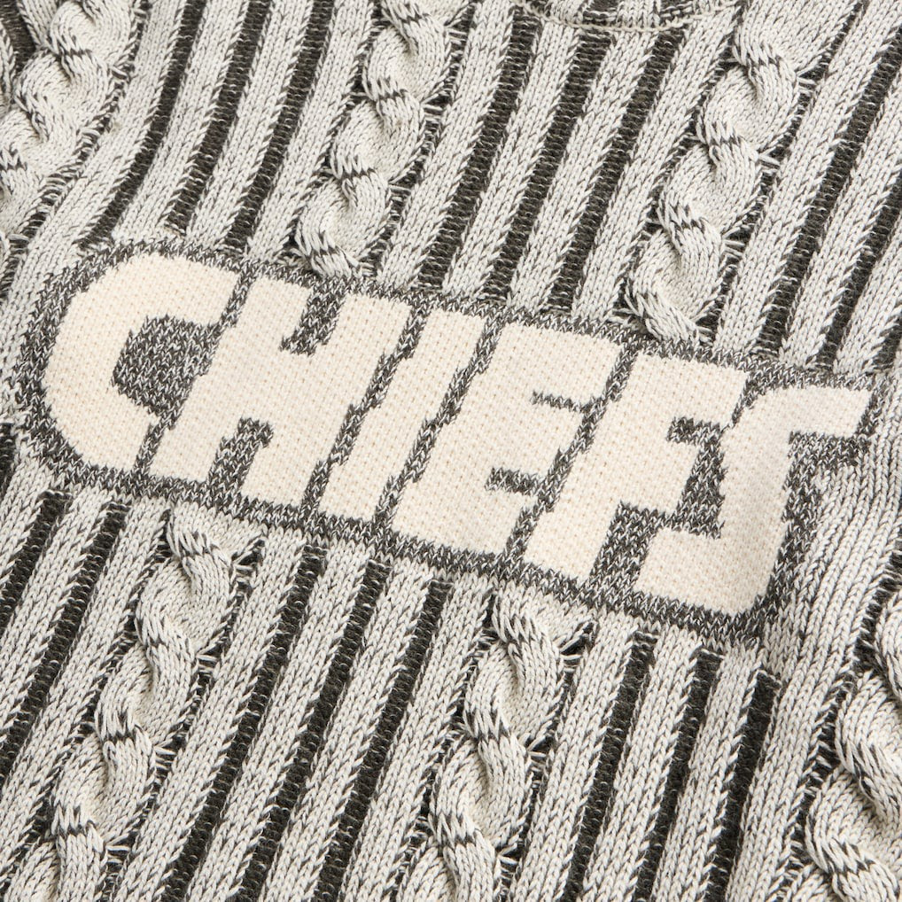 Kansas City Chiefs  Off Season x NFL Unisex Cable Knit Sweater
