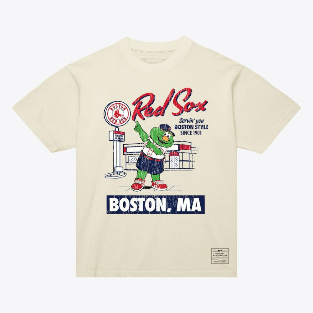 Boston Red Sox Mitchell & Ness Deli T-Shirt | MLB Shop