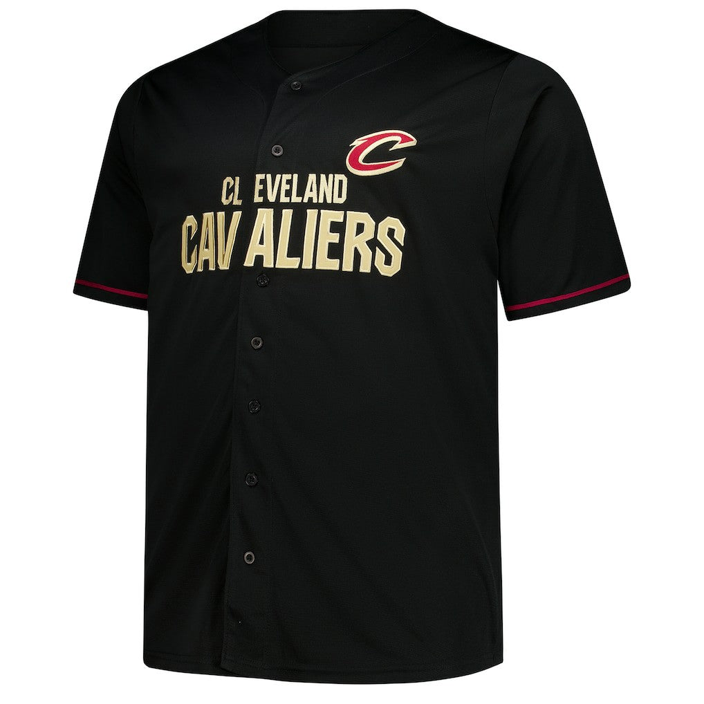 Cleveland Cavaliers Big & Tall Pop Full-Button Jersey sale Discount