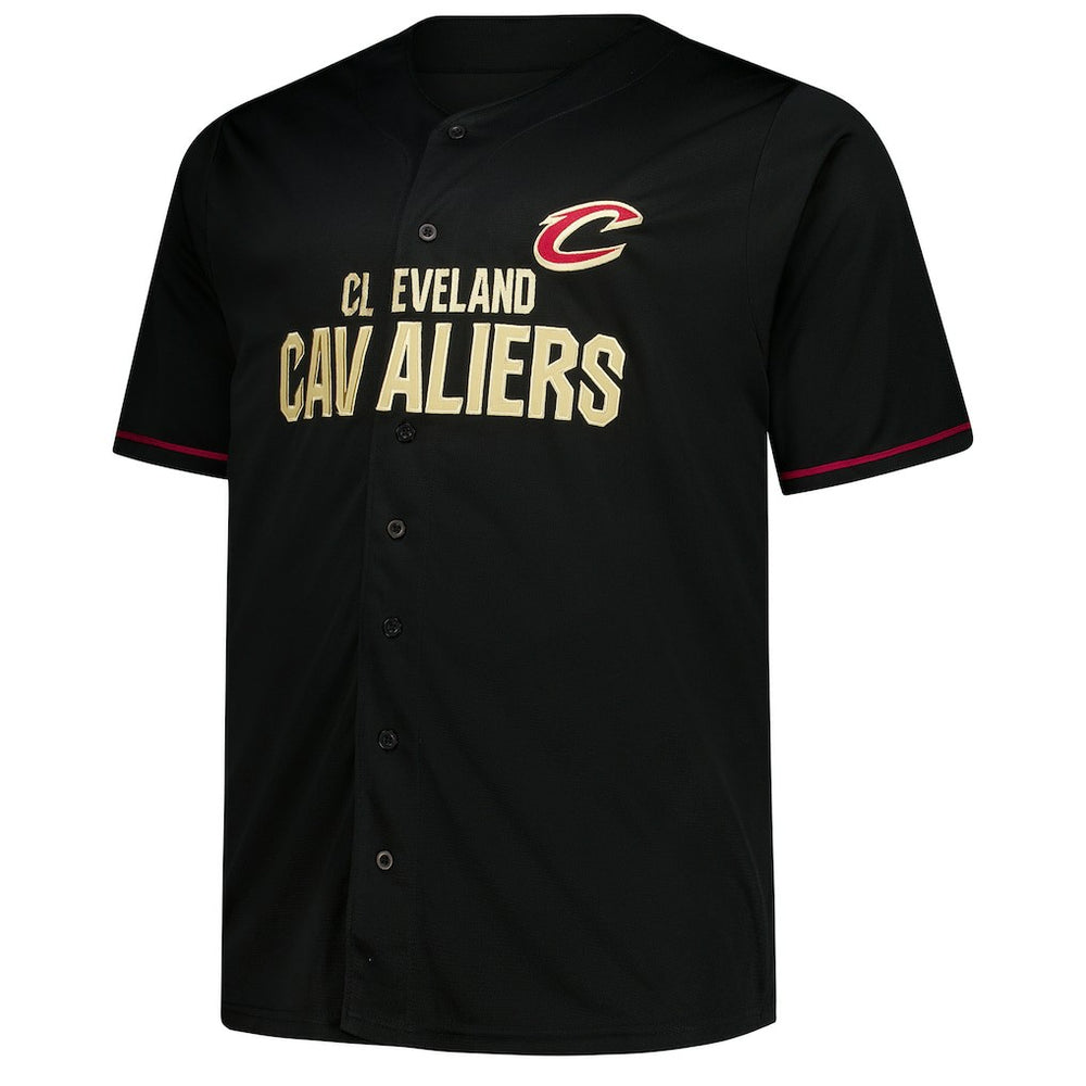 Cleveland Cavaliers Big & Tall Pop Full-Button Jersey sale Discount