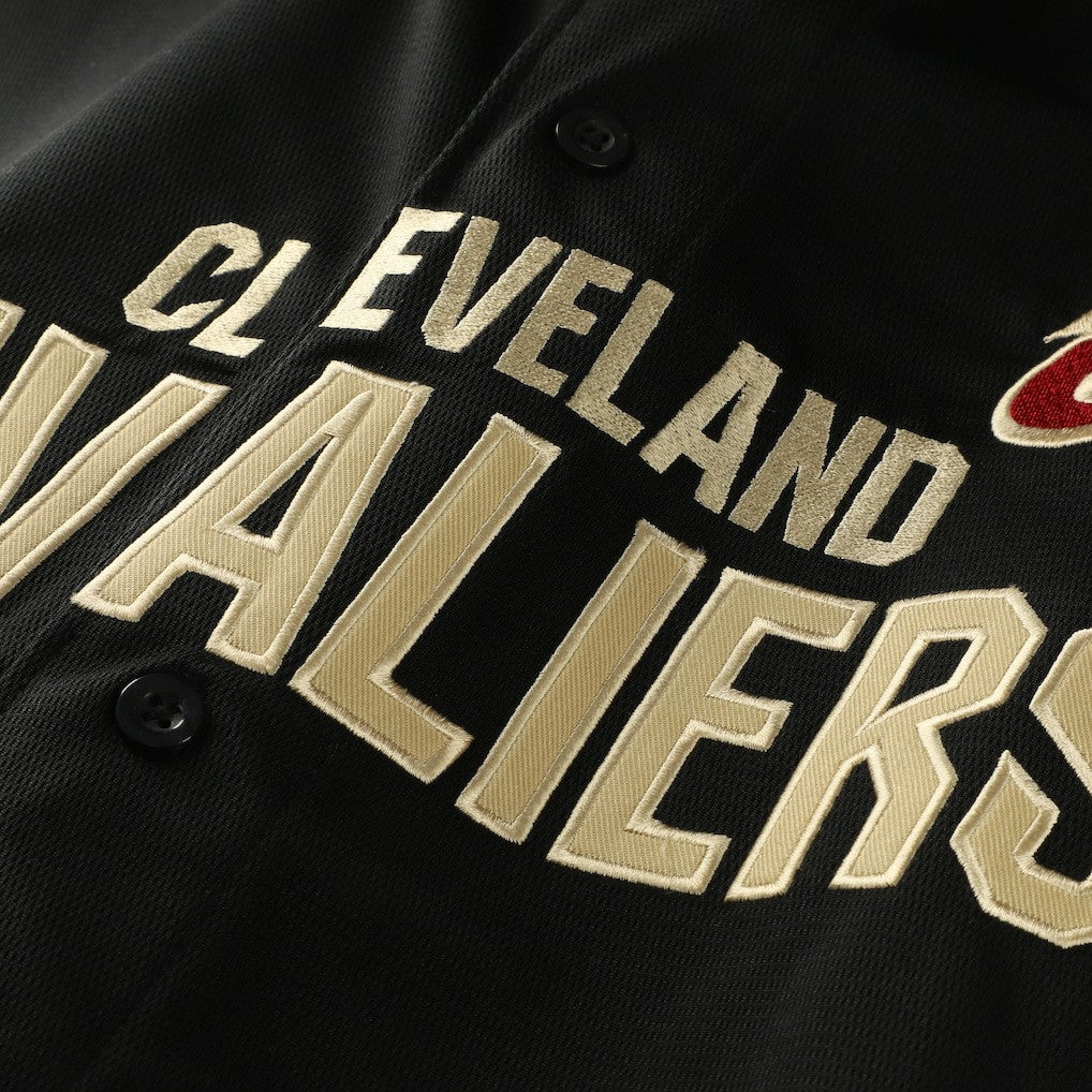 Cleveland Cavaliers Big & Tall Pop Full-Button Jersey sale Discount