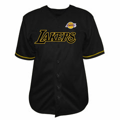 Los Angeles Lakers Big & Tall Pop Full-Button Jersey New