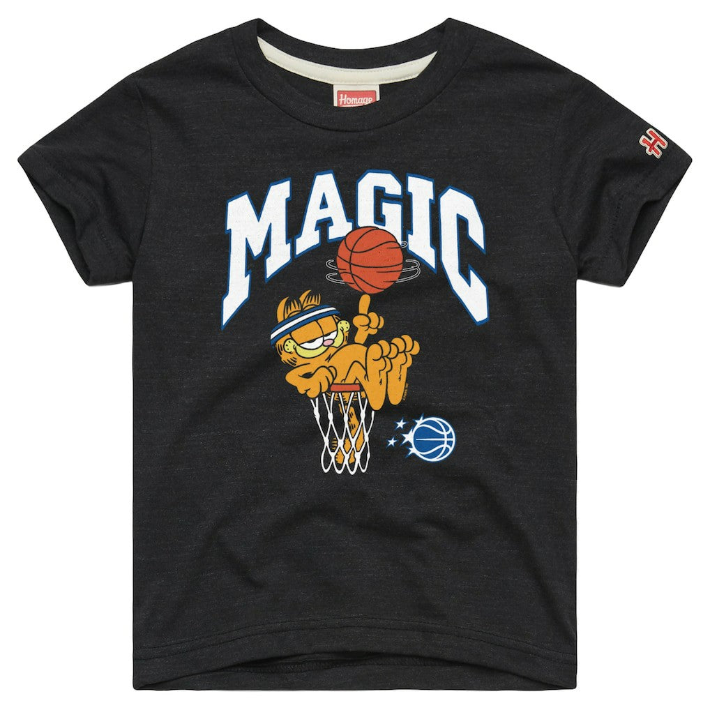 Orlando Magic Garfield x Homage Youth Tri-Blend T-Shirt On Sale