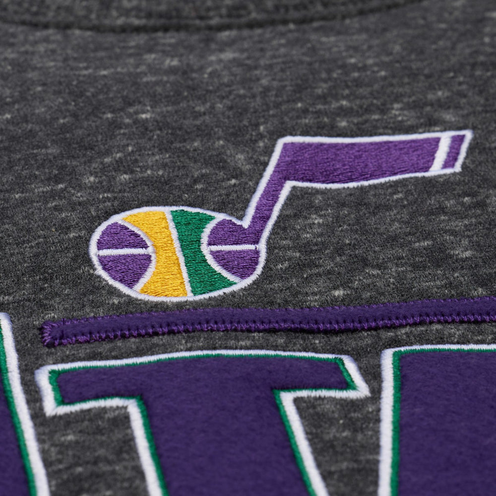 Utah Jazz Throw It Back Fleece Sweatshirt Online