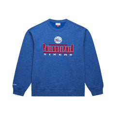 Philadelphia 76ers Throw It Back Fleece Sweatshirt On Sale