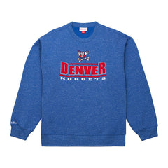 Denver Nuggets Throw It Back Fleece Sweatshirt sale On Sale
