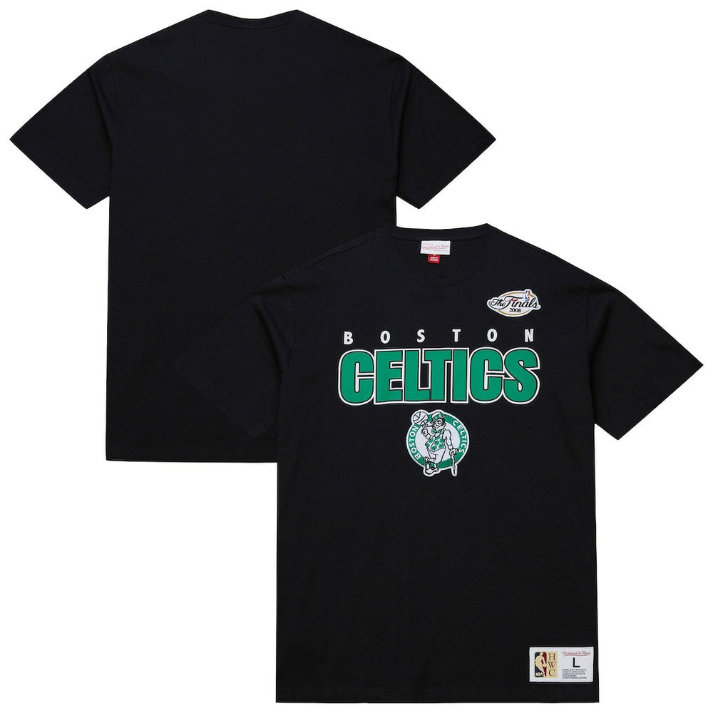 Boston Celtics Hardwood Classics Throw It Back Premium T-Shirt New