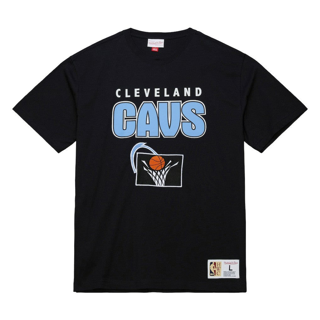 Cleveland Cavaliers Hardwood Classics Throw It Back Premium T-Shirt sale New