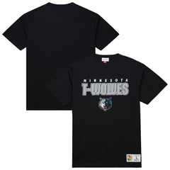 Minnesota Timberwolves Hardwood Classics Throw It Back Premium T-Shirt New