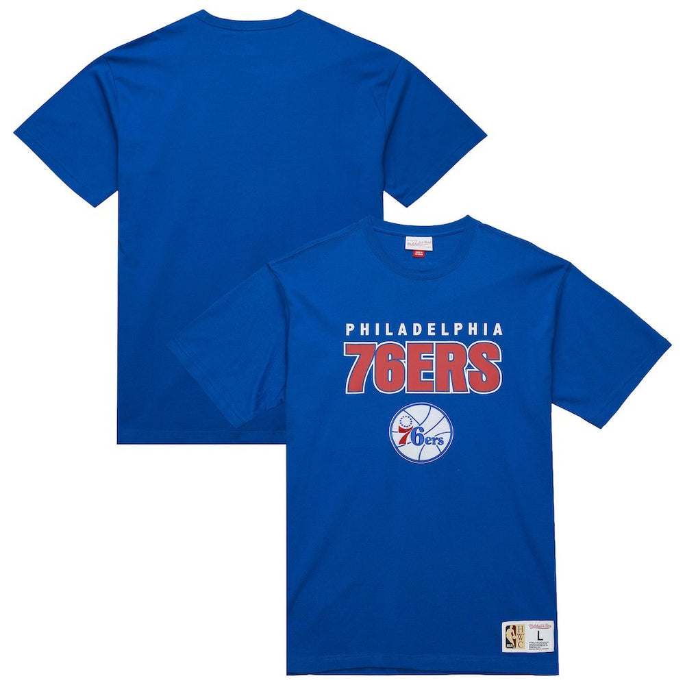 Philadelphia 76ers Hardwood Classics Throw It Back Premium T-Shirt Outlet