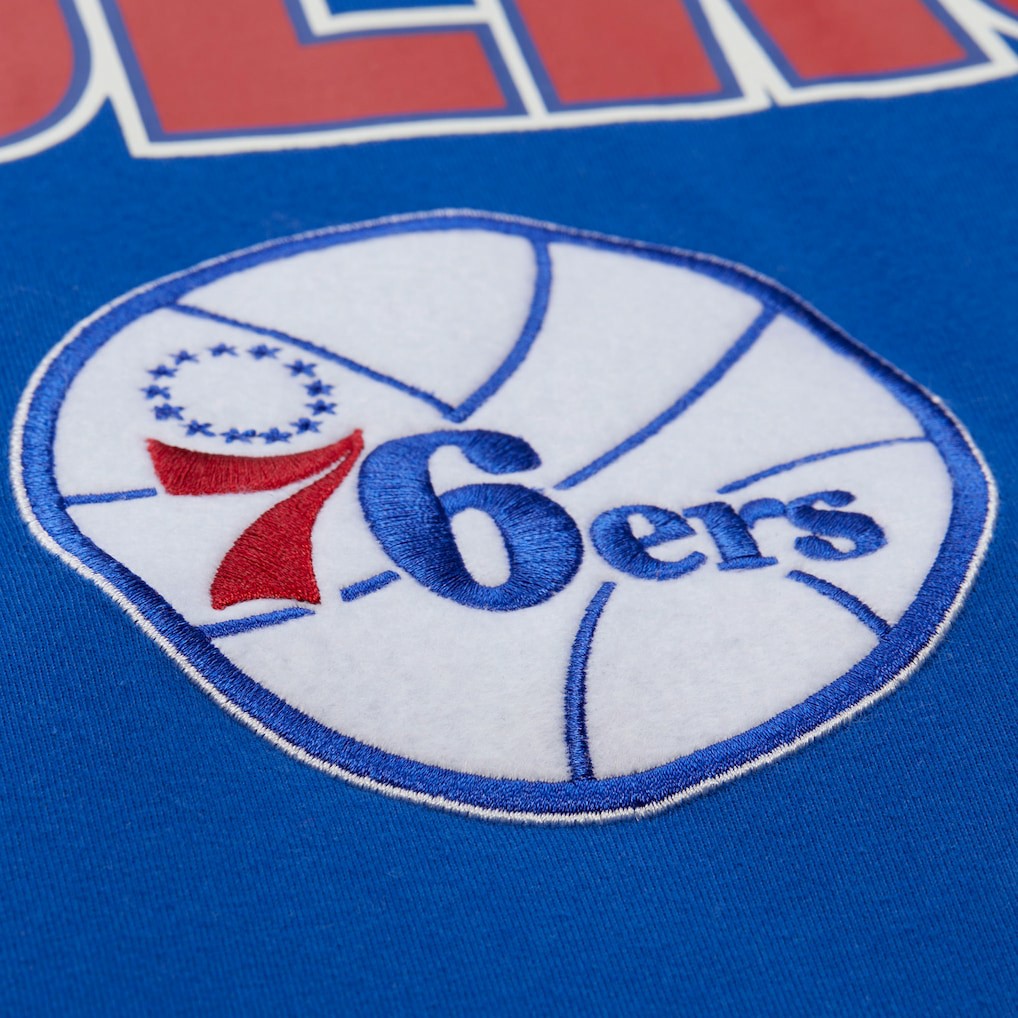 Philadelphia 76ers Hardwood Classics Throw It Back Premium T-Shirt Outlet