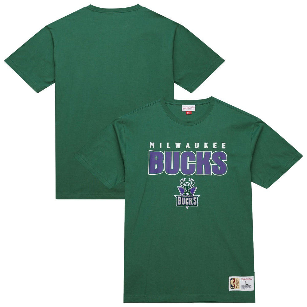 Milwaukee Bucks Hardwood Classics Throw It Back Premium T-Shirt Discount