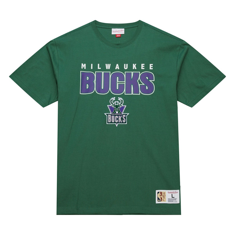 Milwaukee Bucks Hardwood Classics Throw It Back Premium T-Shirt Discount