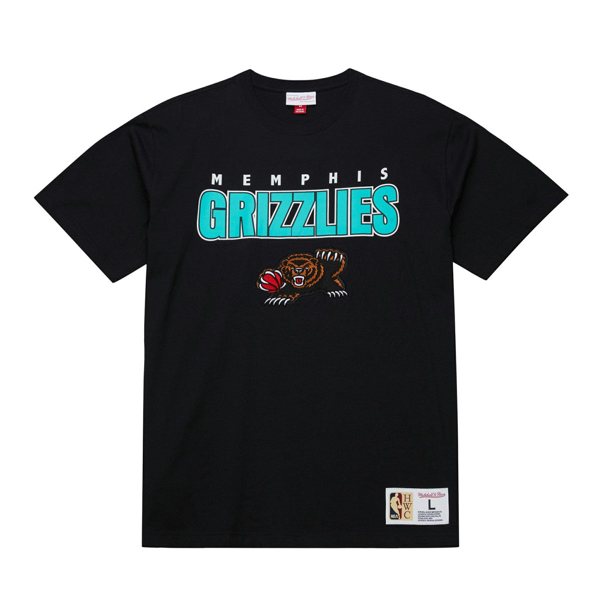 Memphis Grizzlies Hardwood Classics Throw It Back Premium T-Shirt Discount