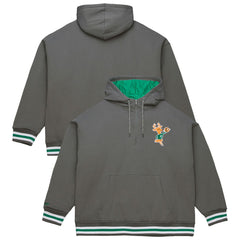 Milwaukee Bucks Throw It Back Quilted Fleece Quarter-Zip Hoodie Discount
